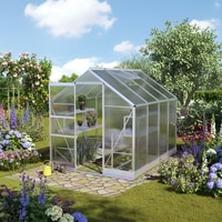 Vitavia 8x6 Apollo 5000 Greenhouse - Polycarbonate Glazing