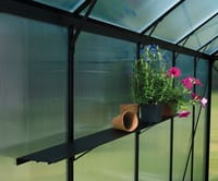 Vitavia Black Aluminium Shelf