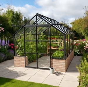 Vitavia Cassandra Black 8x10 8300 Dwarf Wall
