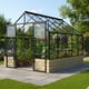 Vitavia Cassandra Black 8x10 8300 Dwarf Wall Greenhouse