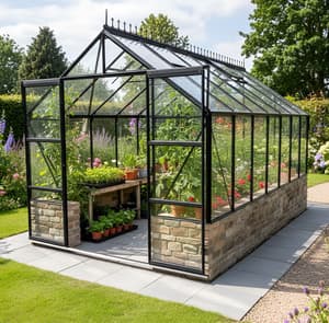 Vitavia Cassandra 8x14 Black 11500 Dwarf Wall