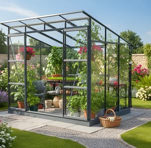 8x6 Grey Vitavia Freya 5900