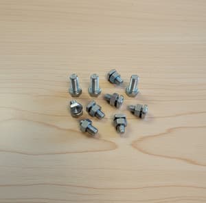 Vitavia Standard Head Nuts and Bolts (10 pieces)