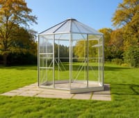 Vitavia Hera 4500 Silver Orangery Greenhouse - Horticultural Glass
