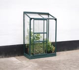 Vitavia 2x4 Green IDA 900 Lean To Greenhouse - Horticultural Glass