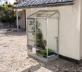 Vitavia 2x4 IDA 900 Lean To Greenhouse - Horticultural Glass