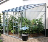 Vitavia 6x12 IDA 7800 Lean to Greenhouse - Horticultural Glass