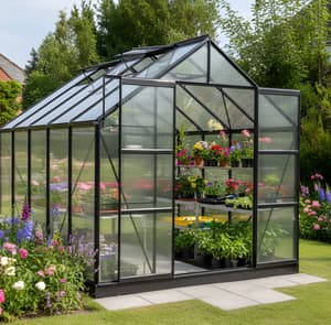 Vitavia 8x12 Black Jupiter 9900 Polycarbonate 