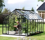 Vitavia 8x14 Black Jupiter 11500 Greenhouse - Horticultural Glass