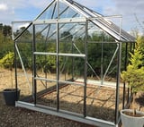 Vitavia 8x10 Jupiter 8300 Greenhouse - Horticultural Glass