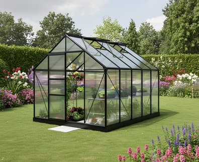 Vitavia 8x10 Black Neptune 8300 Poly 