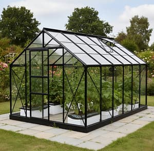 Vitavia 8x10 Black Neptune 8300 Toughened
