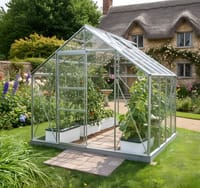 Vitavia 8x8 Neptune 6700 Greenhouse - Toughened Glass