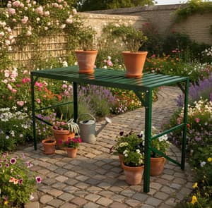 Vitavia 1 Tier Green Staging