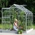 Vitavia Orion Silver 8x6 Greenhouse With Toughened Glazing