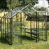 Vitavia Phoenix 8300 8x8 Green Greenhouse with Toughened Glass