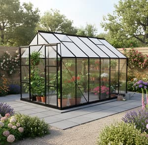Vitavia 8x12 Black Phoenix 9900 Polycarbonate 