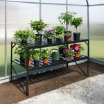 2 Tier Staging Black