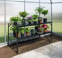 Vitavia 2 Tier Black Staging