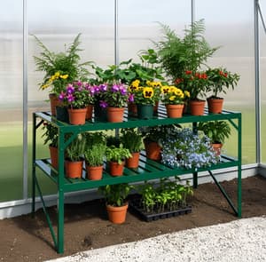 Vitavia 2 Tier Green Staging