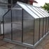 Vitavia Venus 6x12 Silver Greenhouse with Poly Glazing and Bar Capping