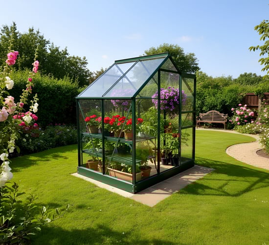 Vitavia 6x4 Green Venus 2500 Greenhouse