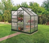 Vitavia 6x4 Green Venus 2500 Greenhouse - Polycarbonate Glazing