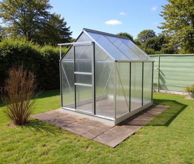 Vitavia 6x6 Venus 3800 Greenhouse - Polycarbonate Glazing