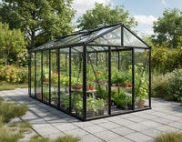 Vitavia 8x13 Black Zeus 10000 Greenhouse