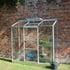 Halls 2x6 Wall Garden Lean to Greenhouse With Work Bench