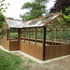 Swallow Swan 8x26 Wooden Greenhouse Thermowood Custom Board Height
