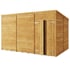 12x8-Windowless-Pent-Overlap-Wood-Shed