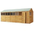 20x8 Apex Overlap Wood Shed