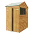 4x6 Apex Overlap Wood Shed