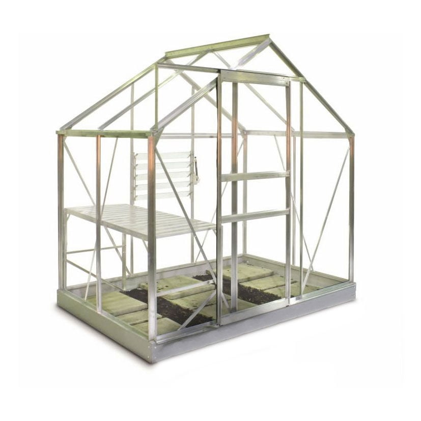 6x4 Halls Popular Greenhouse Horticultural