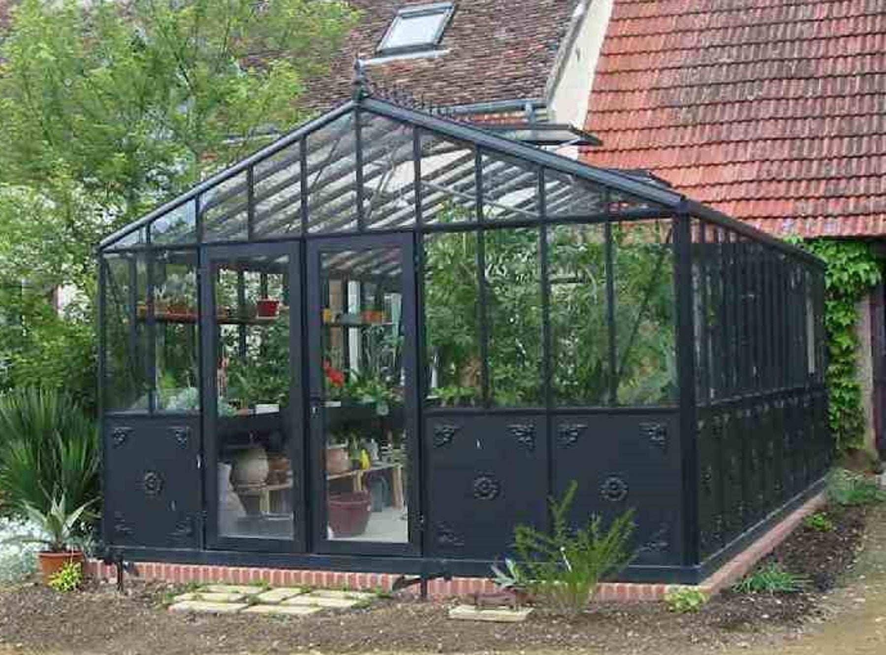 12x12 Janssens Helios Retro Greenhouse | High Quality
