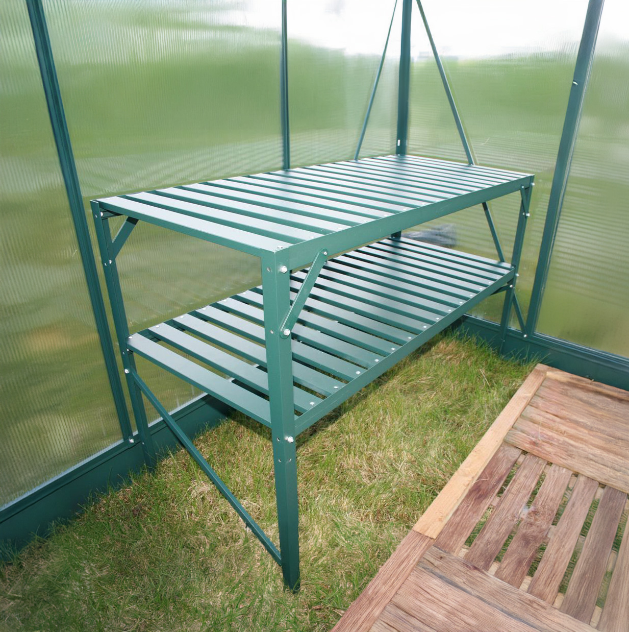 Vitavia 2 Tier Green Staging upto 25 OFF SALE