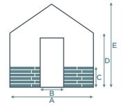 Dwarf Wall Greenhouse Diagram