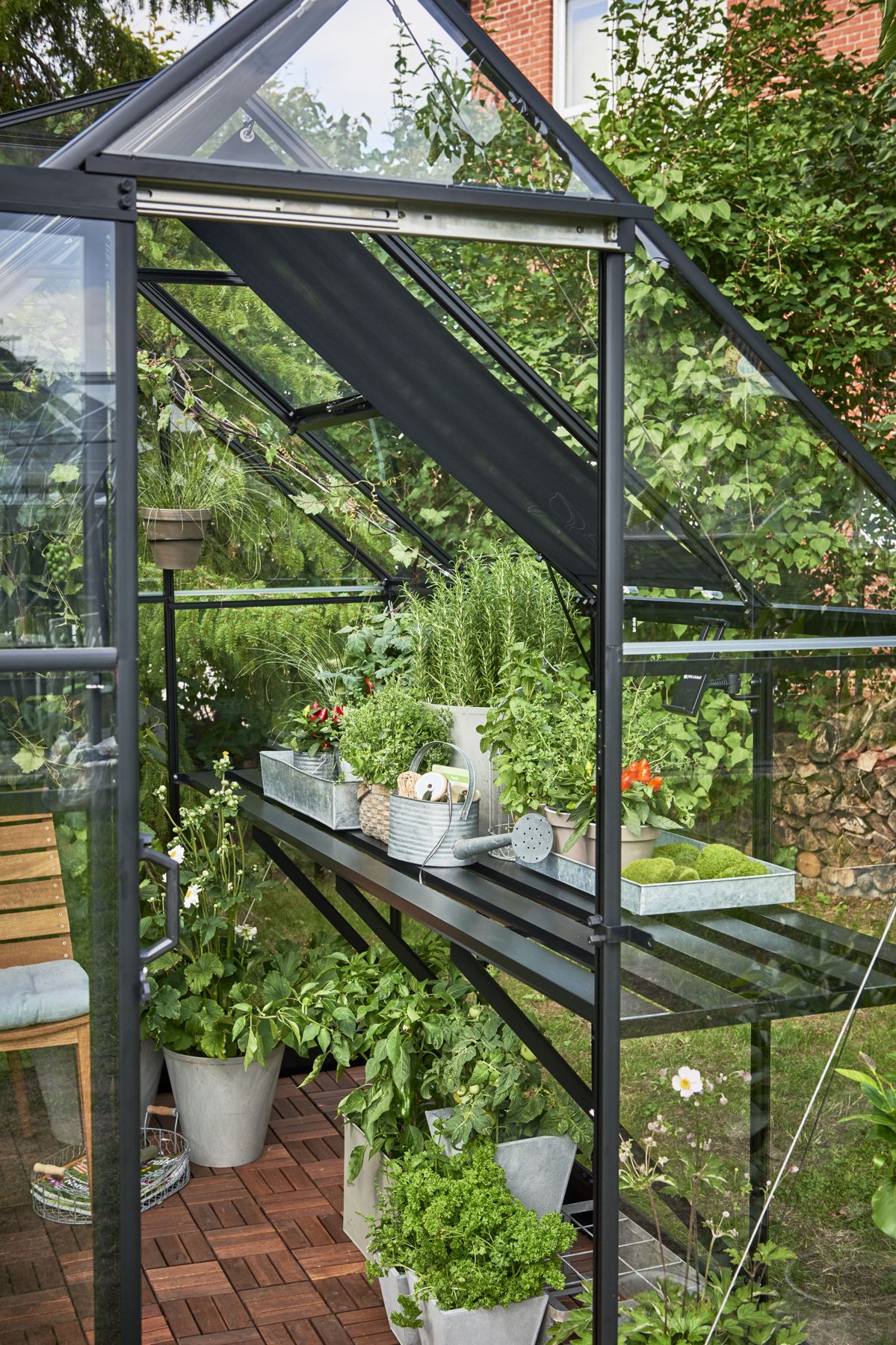 6x6 Halls Qube Greenhouse Greenhouse Stores