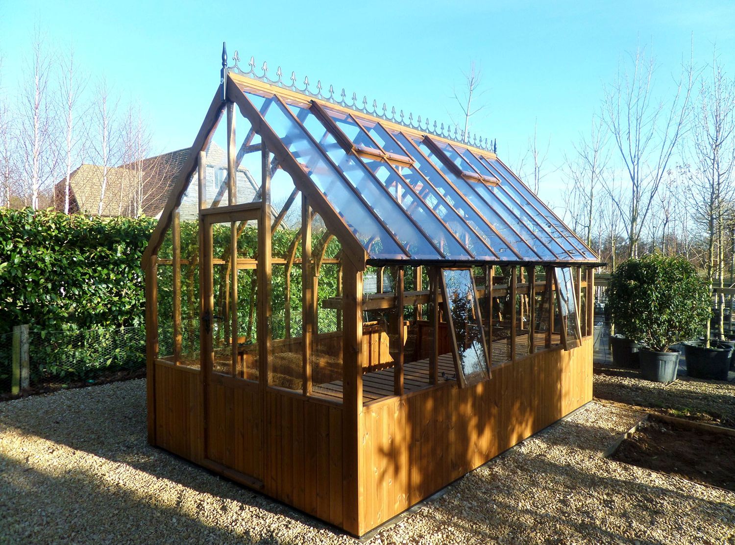 Swallow Eagle Wooden Greenhouse